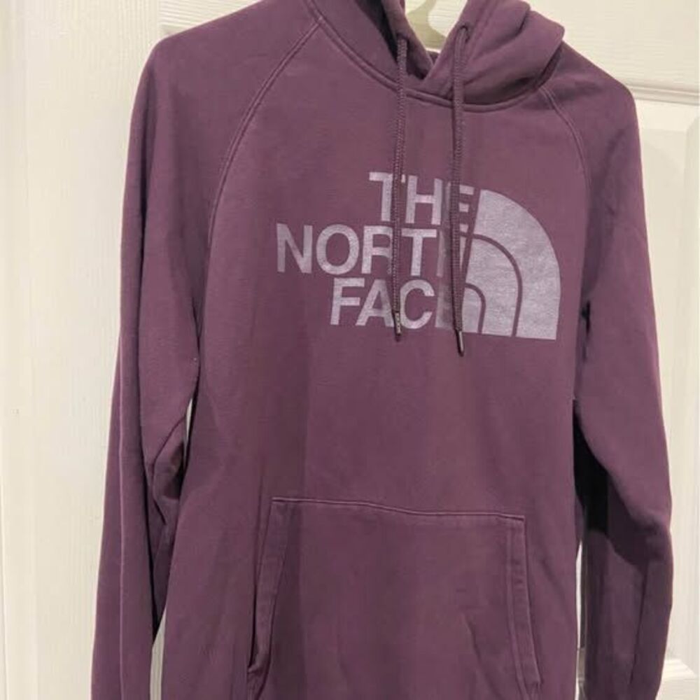 The North Face Womens M purple hoodie